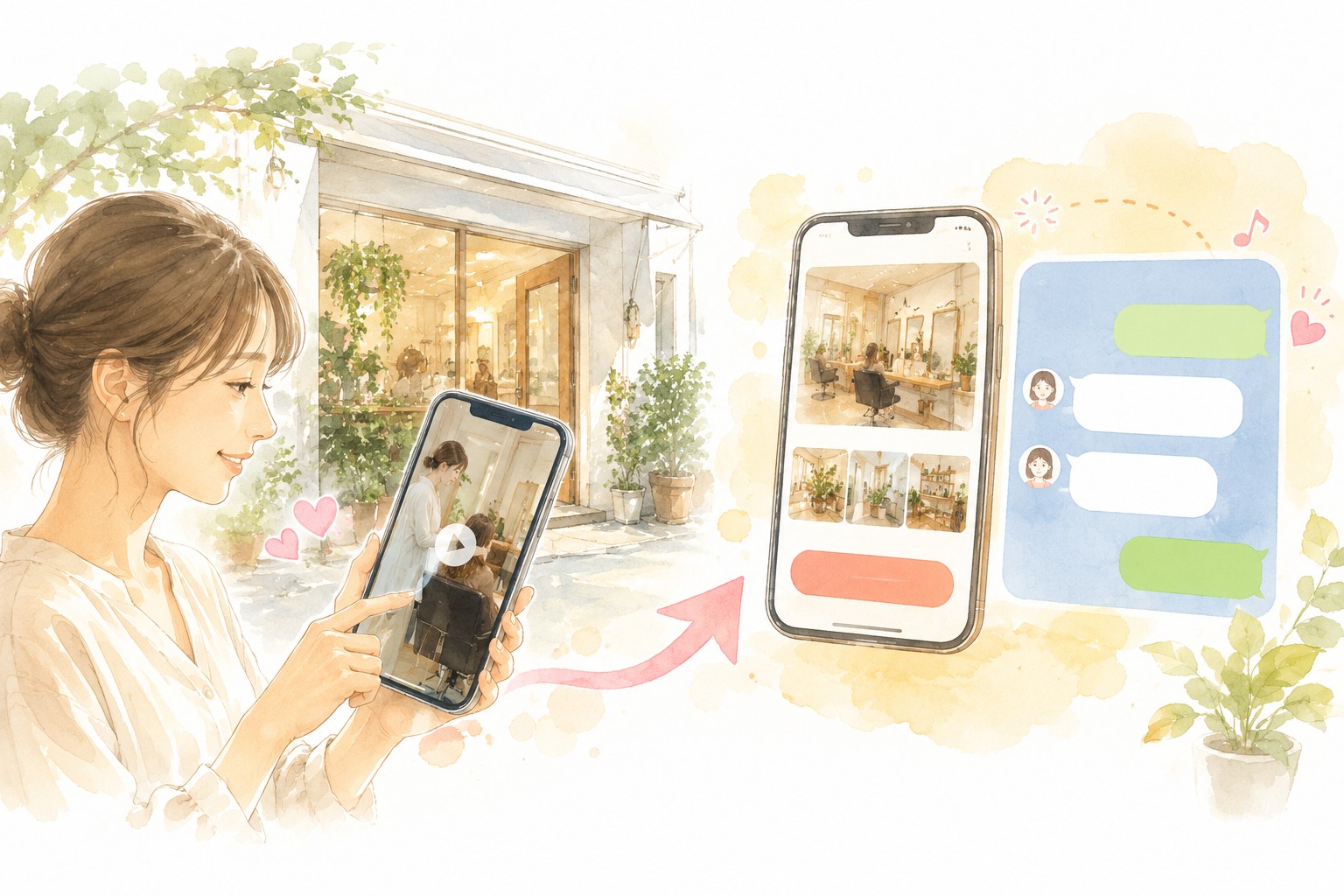 ヨセカの2つの使い方：①動画で新しく見つけてもらう ②サイト・予約・LINEでまた来てもらう
